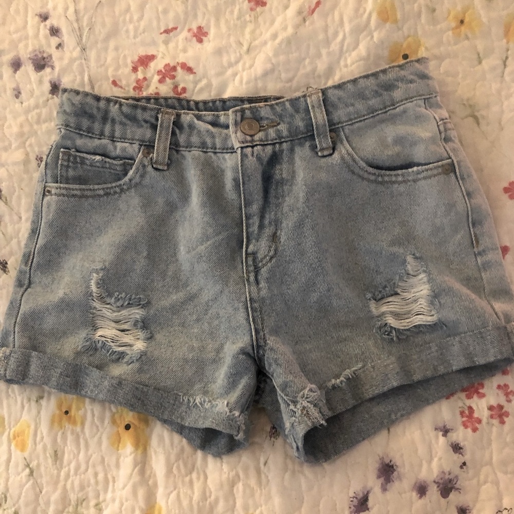 Forever 21 Kids Girls Jean Shorts Size 12